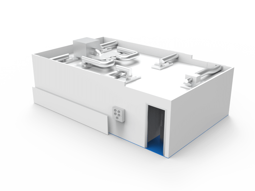 Custom built GMP cleanroom