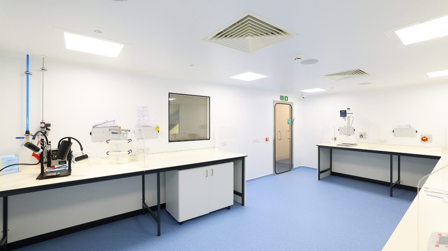 240m² Multi-Room Cleanroom Facility For Medicinal Cannabis Production