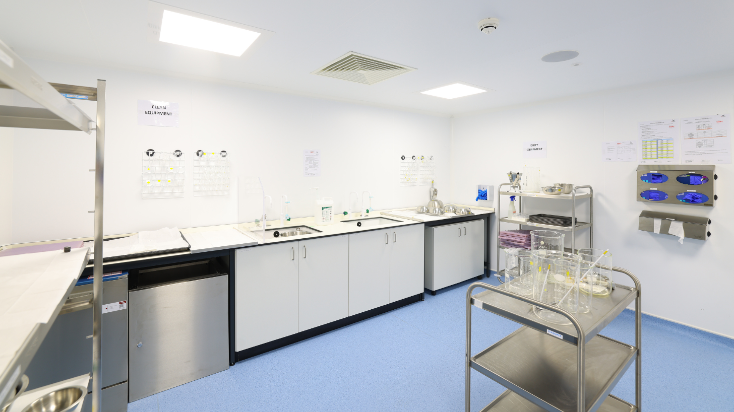 240m² Multi-Room Cleanroom Facility For Medicinal Cannabis Production