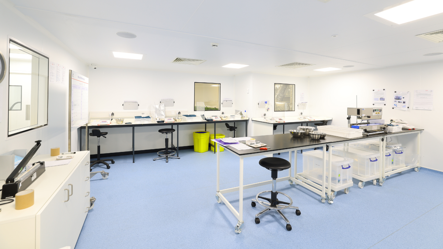 240m² Multi-Room Cleanroom Facility For Medicinal Cannabis Production