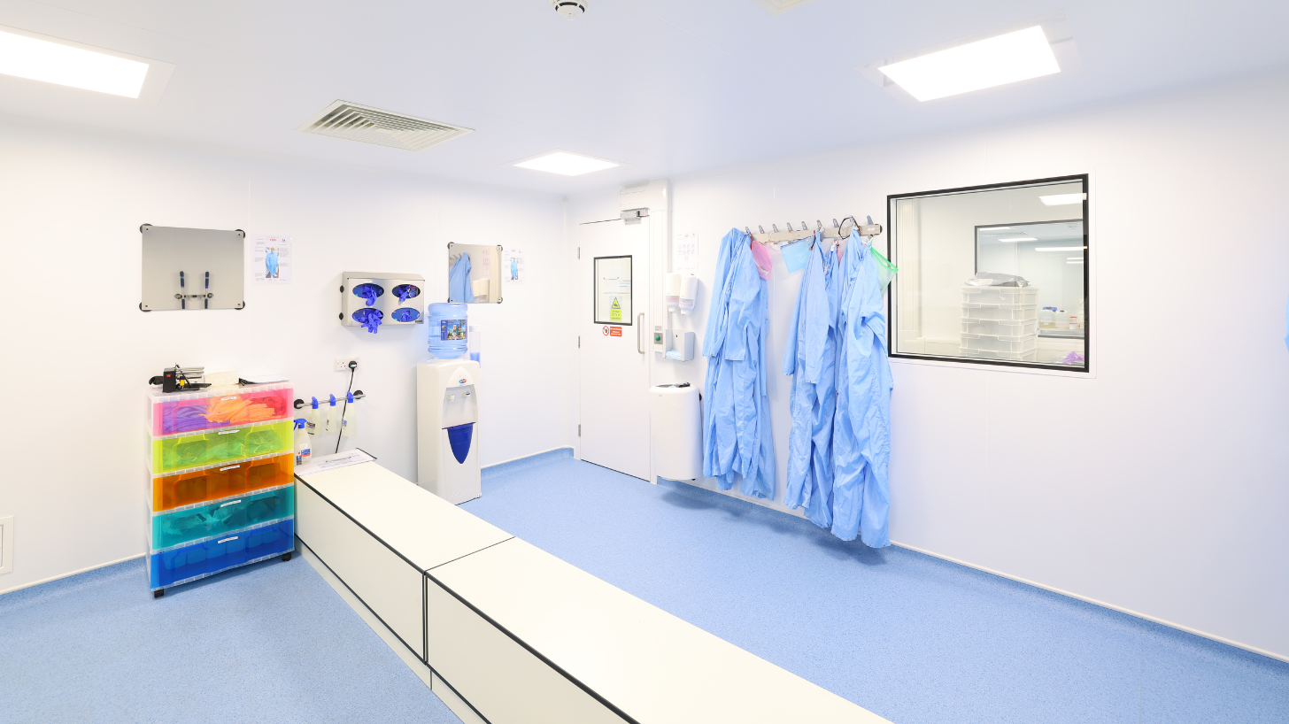 240m² Multi-Room Cleanroom Facility For Medicinal Cannabis Production